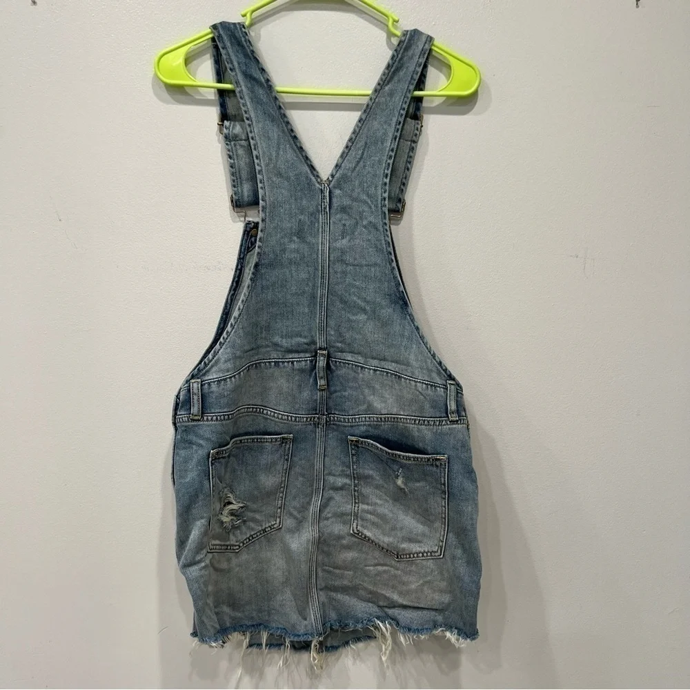 We The Free Overall Skirtall Denim Women’s Size XS NEW